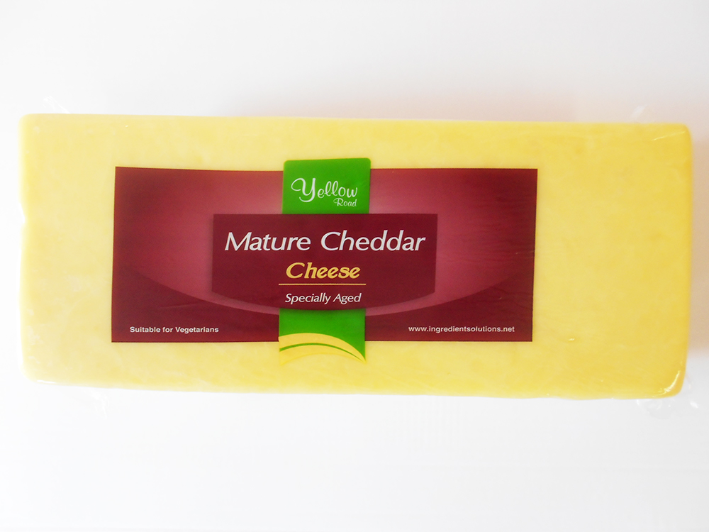 mature cheddar block