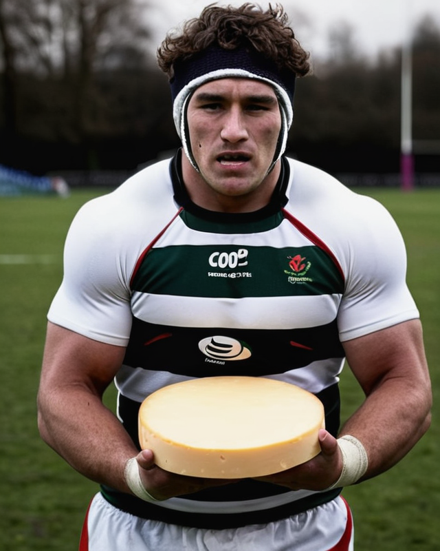 rugby player or cheese?